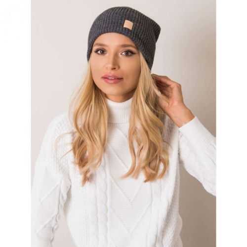 RUE PARIS Ladies' dark gray cap