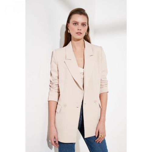 Trendyol Beige Blazer Jacket