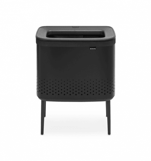 Kôš na bielizeň bo Brabantia čierny 60 l