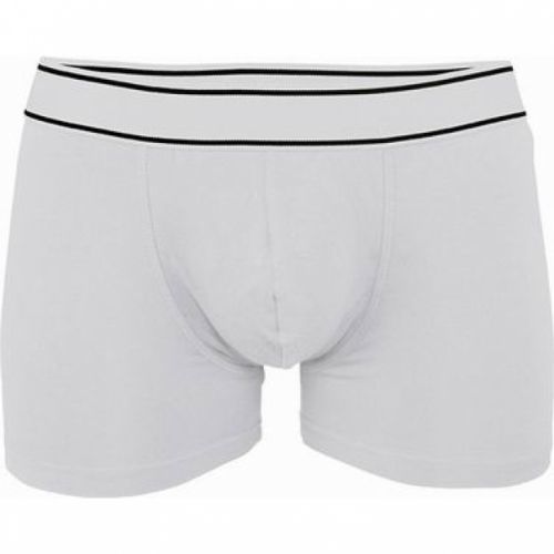 Pánske boxerky Kariban Stripe - biele, XXL