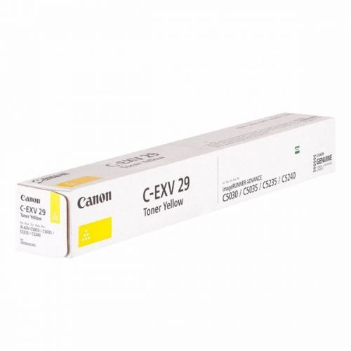 Canon originál toner CEXV29, yellow, 27000str., 2802B002, Canon iR-C5030, 5035, O, žltá