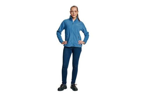 GOMTI bunda fleece dámska biela XS