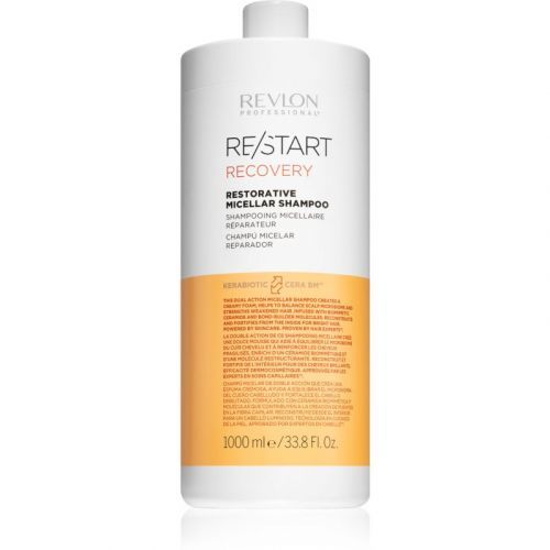 Revlon Professional Re/Start Recovery Micelárny šampón pre poškodené a krehké vlasy 1000 ml