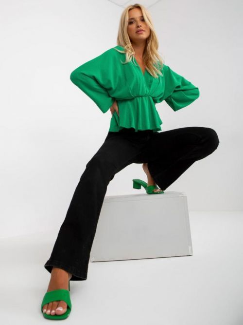 Bluzka DHJ BZ 11979.67 zielony ONE SIZE