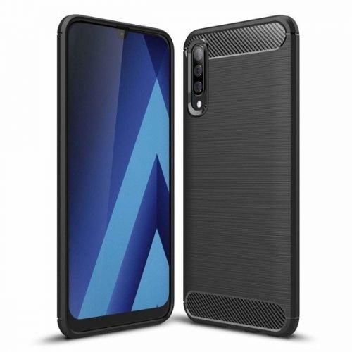 IZMAEL Samsung Galaxy A01 Puzdro Carbon Bush TPU  KP19349 čierna