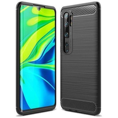 IZMAEL Xiaomi Mi Note 10 Puzdro Carbon Bush TPU  KP19378 čierna
