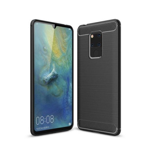 IZMAEL Huawei Mate 20 Puzdro Carbon Bush TPU  KP19393 čierna