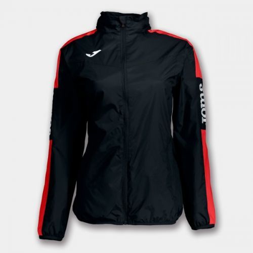 RAINJACKET CHAMPIONSHIP IV BLACK-RED WOMAN