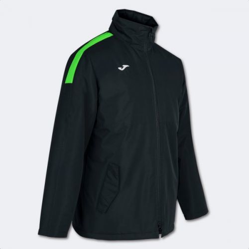 TRIVOR ANORAK BLACK FLUOR GREEN