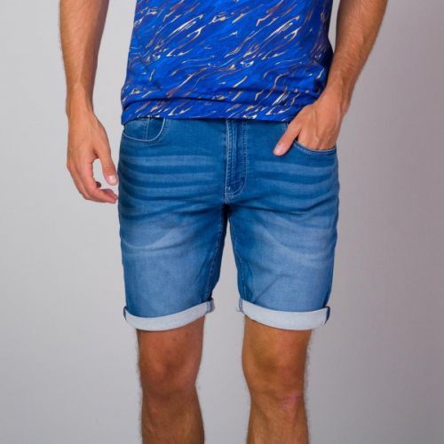 Pánske šortky modrej farby 14260
