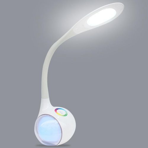 Kancelárska lampa Celebes LED biela