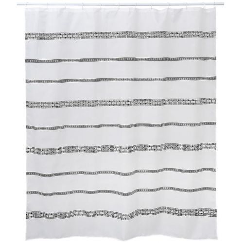 Záves TXT mondo čierny/biely 8179