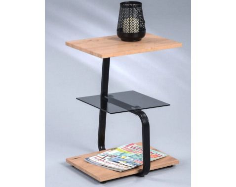 Odkladací stolík Lugana, dub artisan%