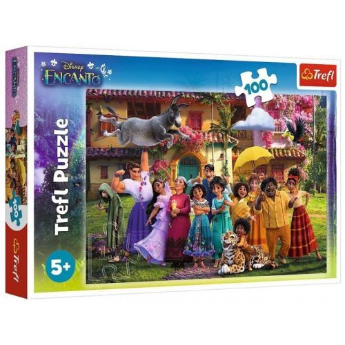 16445 TREFL Puzzle Disney - Čarovný svet Encanto 100 dielikov
