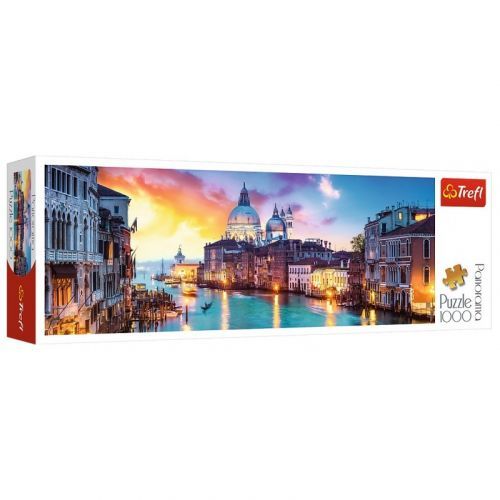 29037 TREFL Puzzle - Panoráma kanál Grande 1000 dielov