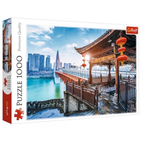 10721 TREFL Puzzle - Chongqing Čína 1000 dielov