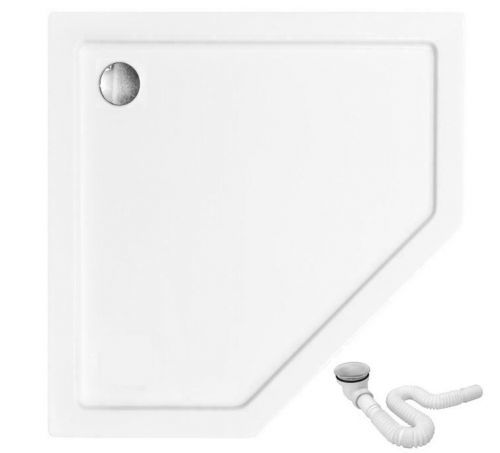 Sprchová vanička Rea DIAMOND 80x80 cm biela
