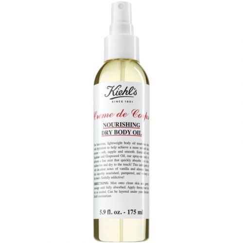 Kiehl's Creme de Corps Nourishing Dry Body Oil vyživujúci suchý olej na telo 175 ml