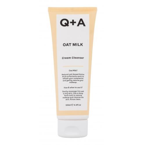 Q+A Oat Milk Cream Cleanser 125 ml čistiaci krém pre ženy na veľmi suchú pleť