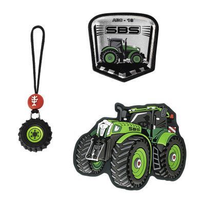 Doplnková súprava obrázkov MAGIC MAGS Zelený traktor k aktovkám GRADE