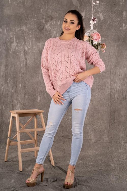 Merribel Sweater Marynesta Pink OS
