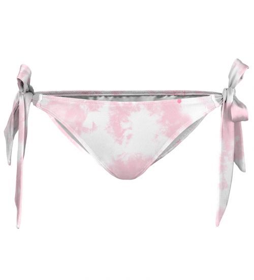 Aloha From Deer Pinky Tie Dye Bikini Bows Bottom WBBB AFD848 Pink XS