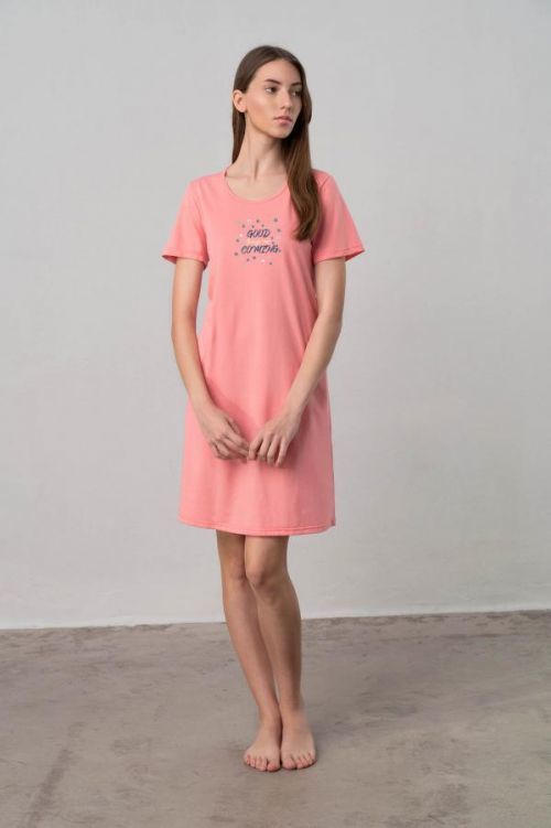 Vamp - Dámská noční košile 70000 - Vamp peach s