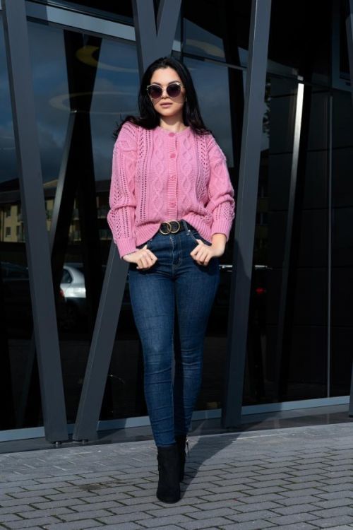 Merribel Sweater Boniqe Pink OS