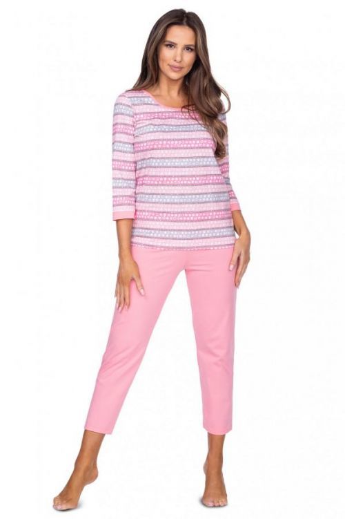 Dámske pyžamo Regina 609 3/4 M-XL modrá M