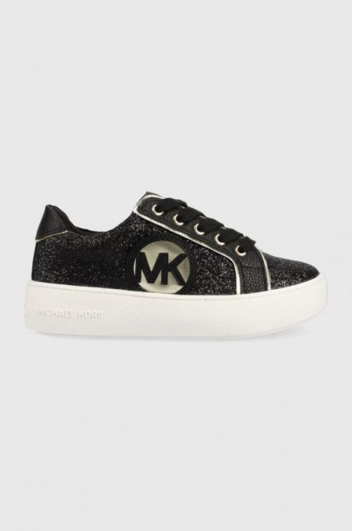 Detské tenisky Michael Kors čierna farba
