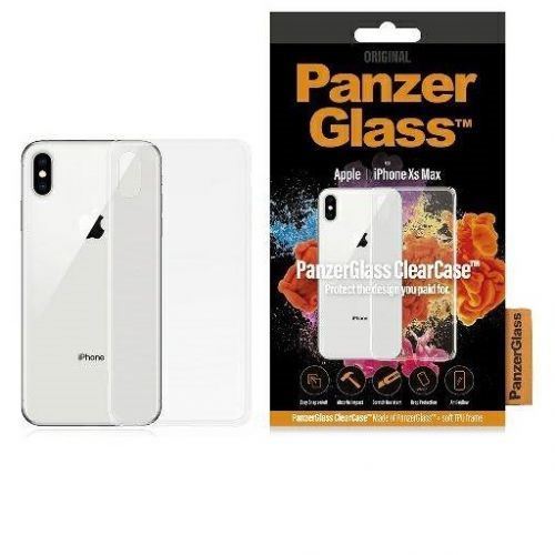 PanzerGlass Apple iPhone XS Max PanzerGlass Clearcase puzdro  KP19715 transparentná