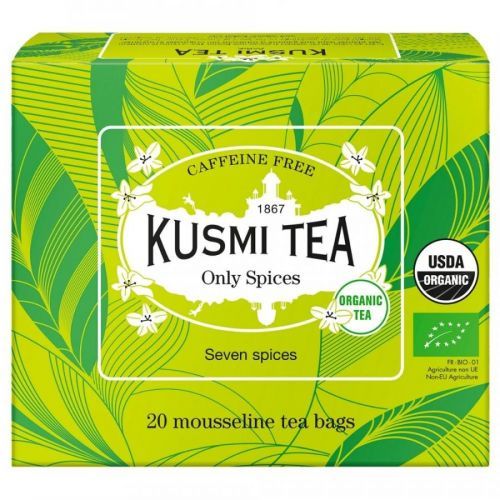 Bylinný čaj ONLY SPICES Kusmi Tea 20 mušelínových sáčkov