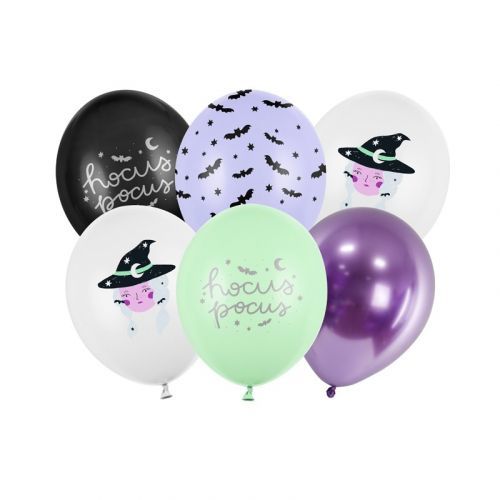 SB14P-327-000-6 Party Deco Set balónov - Čarodejnica 
