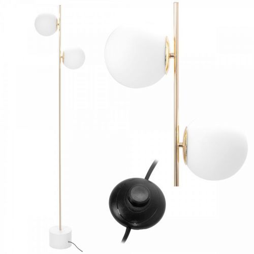 Stojací lampa APP916-2F zlatá