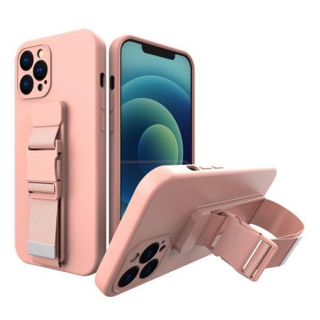 MG Rope silikónový kryt na Samsung Galaxy A73, ružový