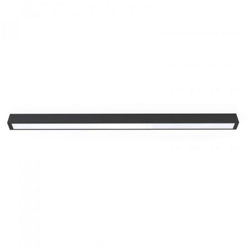Stropné svietidlo Straight čierna 122 cm