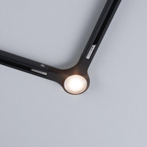 Paulmann URail L konektor LED 2 700 K, čierna