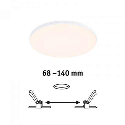 Paulmann Veluna Edge IP44 3000K stmievateľné Ø16cm