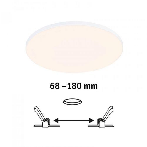 Paulmann Veluna Edge IP44 3000K stmievateľné Ø20cm