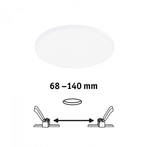 Paulmann Veluna Edge IP44 4000K stmievateľné Ø16cm
