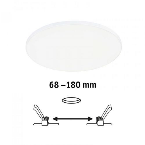 Paulmann Veluna Edge IP44 4000K stmievateľné Ø20cm