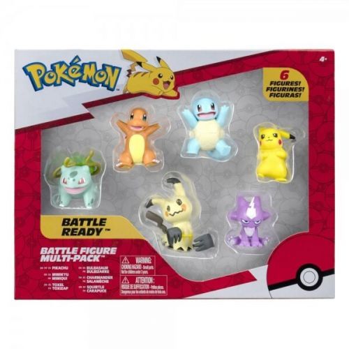 BOTI Pokémon akčné figúrky 6-Pack 5 cm