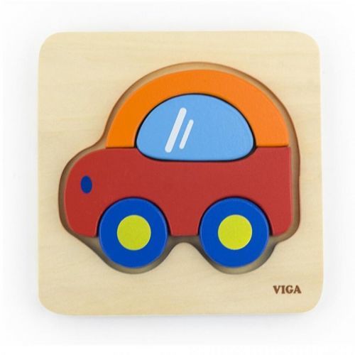 Viga Puzzle pre najmenších Autíčko 