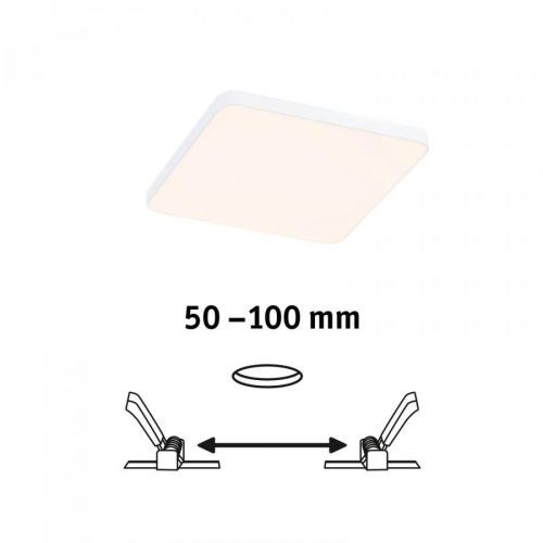 Paulmann Veluna Edge LED zapustené 3 000K 12x12 cm