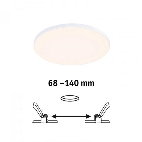 Paulmann Veluna Edge LED zapustené 3 000 K Ø 16 cm