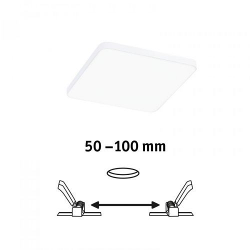 Paulmann Veluna Edge LED zapustené 4000K 12x12 cm