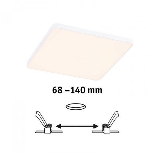 Paulmann Veluna Edge IP44 3000K stmievateľné 16x16