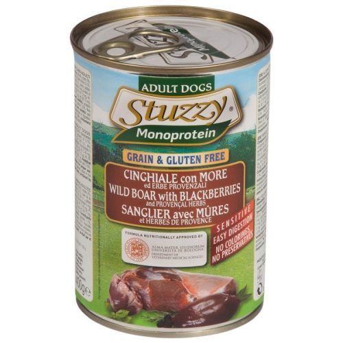 Stuzzy Dog Monoprotein konzerva diviak 400 g