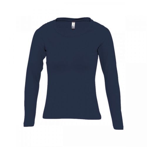 Tričko dámske dlhý rukáv Alex Fox Classic Long - navy, L