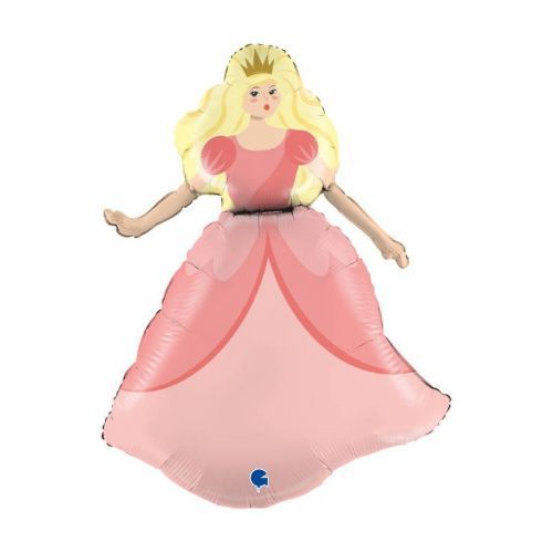 G72105-P GRABO Fóliový balón - Princezná - 89 cm